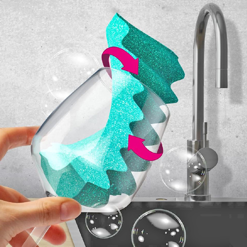Flexy Scourer Glass